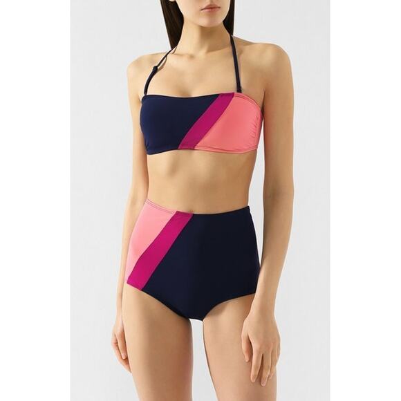 FLAGPOLE Maya Bikini Top North Navy Multi XL - Picture 10 of 10